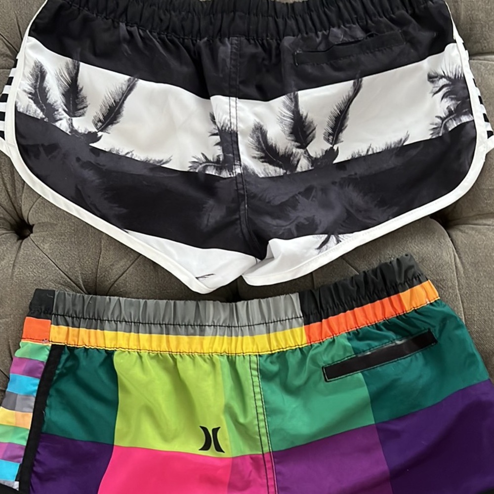 2 Womens Hurley Board Shorts